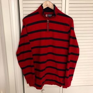 Chaps Quarter Zip Pullover